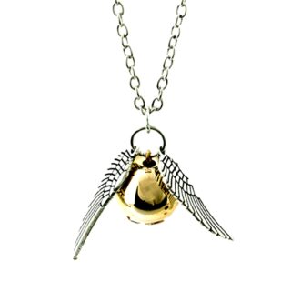 VipBT The Golden Snitch Cosplay Kolye - Gümüş Gri