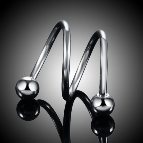 Spiral Orbital Helix Tragus Lobe 316L Cerrahi Çelik Kıkırdak Küpe - Görsel 5